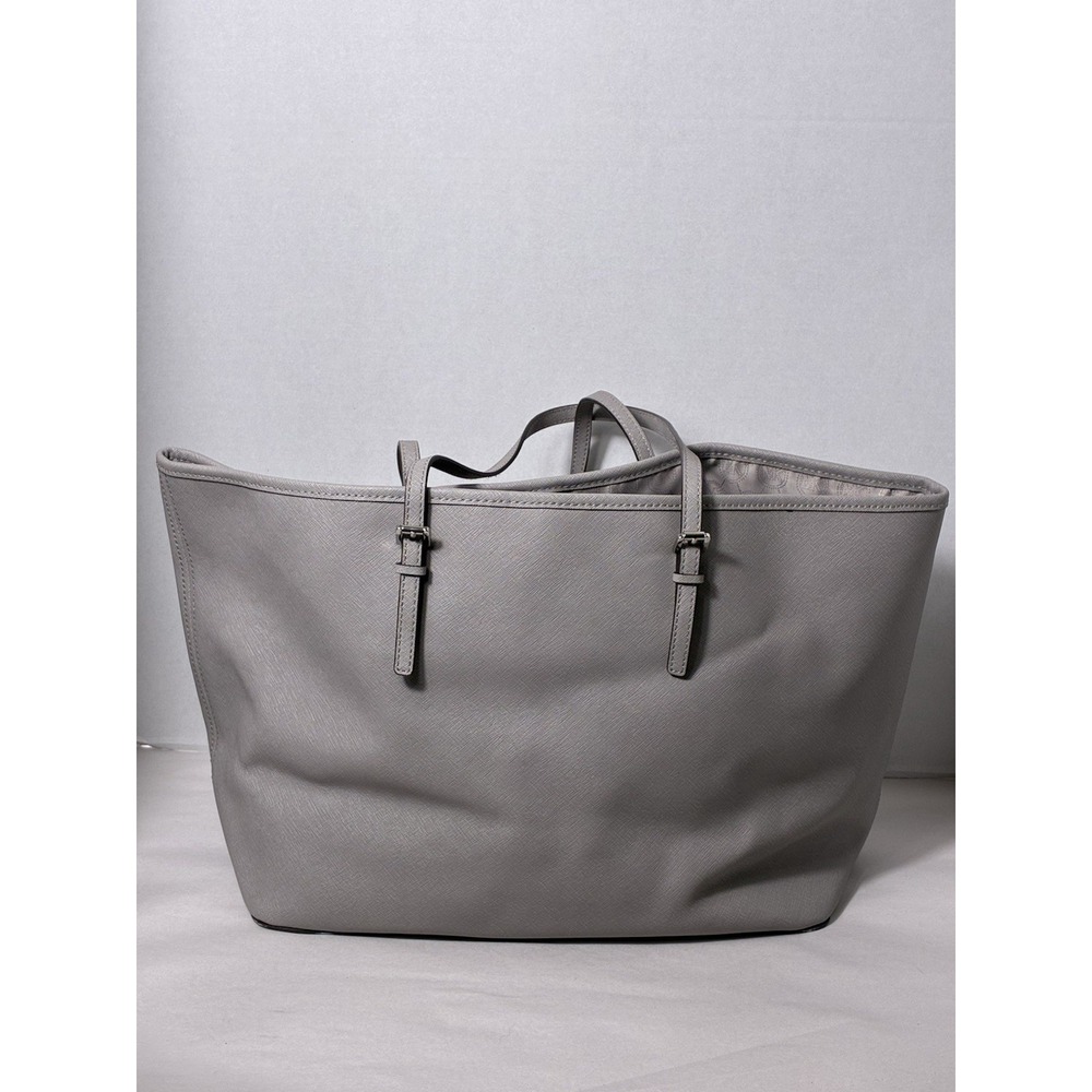 MK Michael Kors Jet Set Micro-Stud Stripe Saffiano Shoulder Bag - Picture 5 of 13